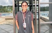 Raja Ampat Homestay Information Center staff Melani